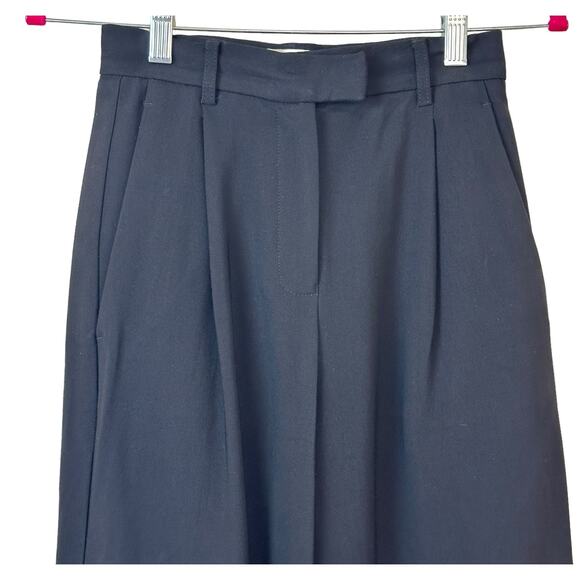 Djerf Avenue Black High Waisted Dress Pants sz XXS - Picture 2 of 8